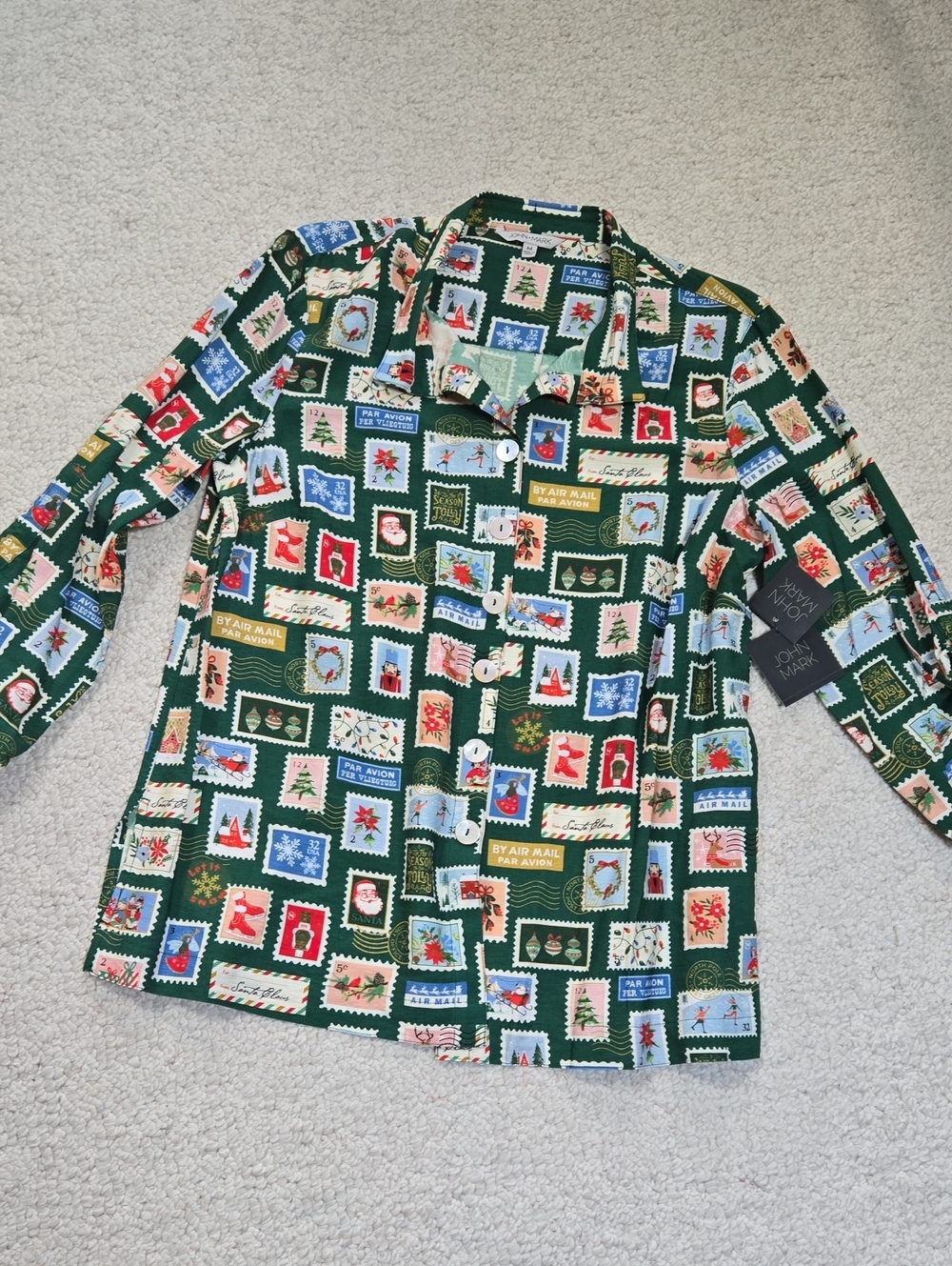 John Mark NWT xmas Top.